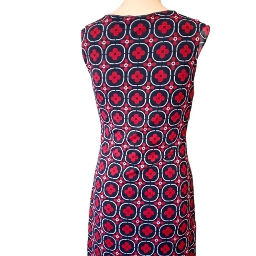Max Studio Draped Front Twist-Front Wait Dress SMALL - Picture 5 of 13